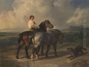 Two Horses by Rosa Bonheur