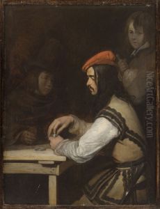 Scene in an Inn by Gerard Ter Borch
