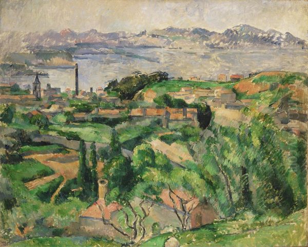 View of the Bay of Marseille with the Village of Saint-Henri - view 1