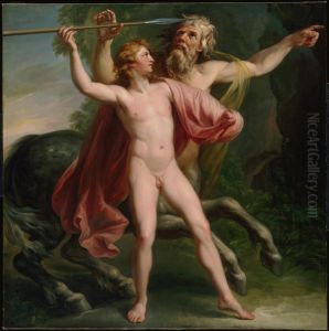 The Education of Achilles by Giovanni Batista Cipriani