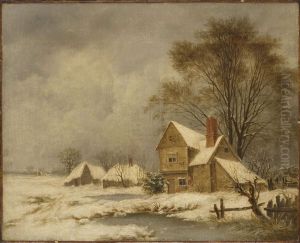 Gandish Cottage, Suffolk by John Constable