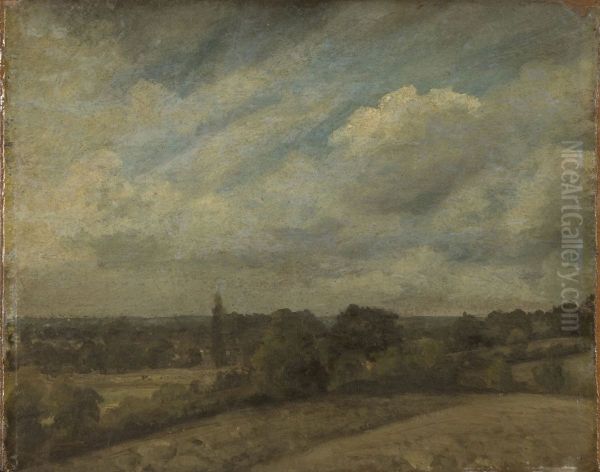 Landscape (possibly the Stour valley) - view 1