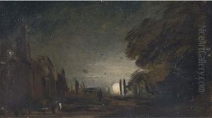 Rising Moon by John Constable