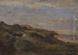Hilly Coast by Jean-Baptiste Camille Corot