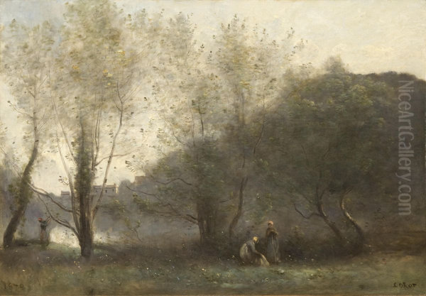 Morning on the Estuary, Ville d'Avray - view 1