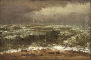 Waves by Gustave Courbet