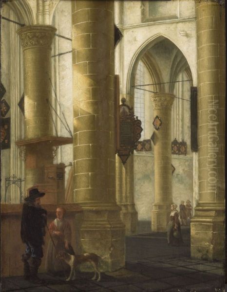 Interior of the Grote kerk, Dordrecht - view 1