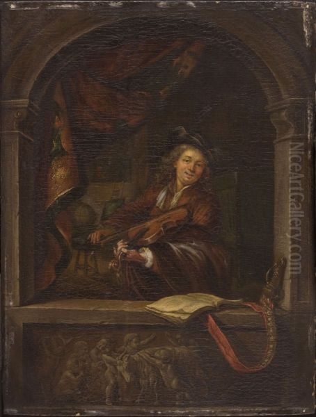Violinist - view 1