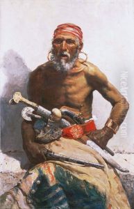 Arab Chief by Maria Fortuny Marsal