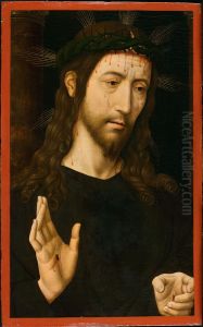 The Man of Sorrows (Christ Crowned with Thorns) by Ghirlandaio Domenico