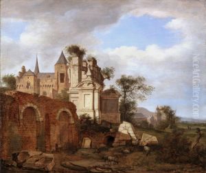 Ideal Landscape with a Romanesque Church