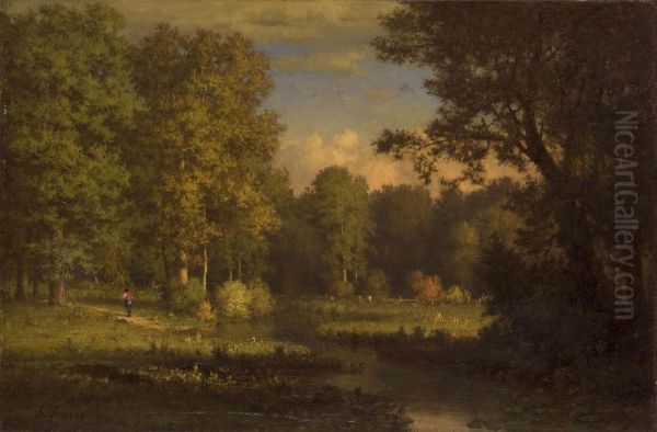 Landscape with a Stream - view 1