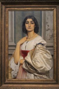 Portrait of a Roman Lady (La Nanna) by Lord Frederick Leighton