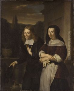 Portrait of a Husband and Wife by Frans van Mieris