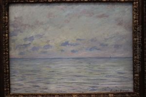 Marine near Etretat by Claude Oscar Monet