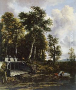 Landscape with Sluice Gate