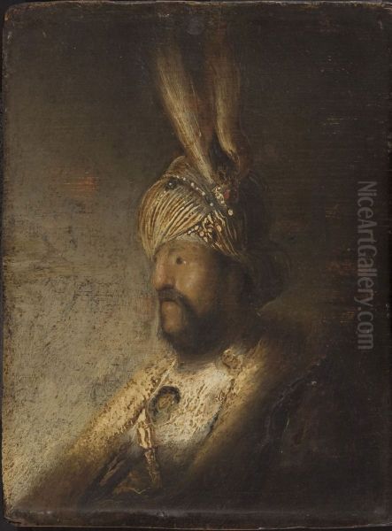 Bust of a Man in a Turban - view 1