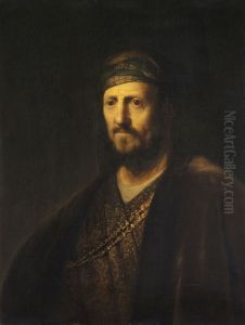 Bust of a Man in Oriental Costume
