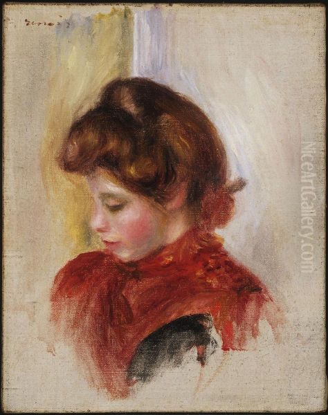 Girl in a Red Scarf - view 1
