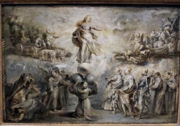 Franciscan Allegory in Honor of the Immaculate Conception - view 1