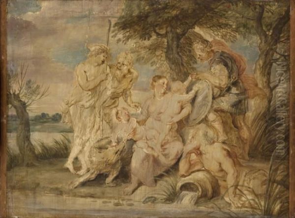 The Nurture of Romulus and Remus - view 1