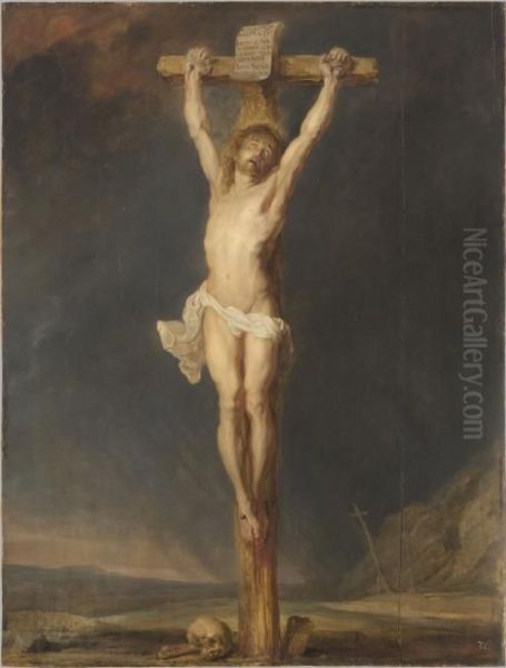 Christ expiring on the cross - view 1