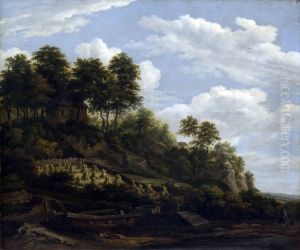 Sloping Field by Jacob Van Ruisdael