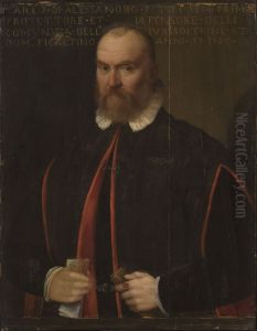 Ritratto di Carlo Pitti by Santi Di Tito