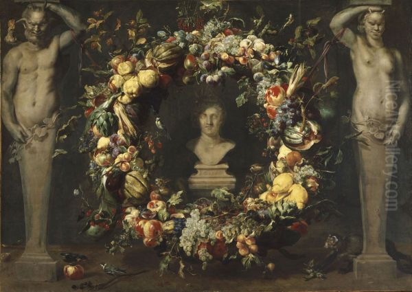 Still Life with Terms and a Bust of Ceres - view 1