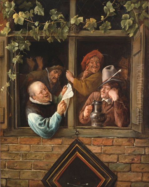 Rhetoricians at a Window - view 1
