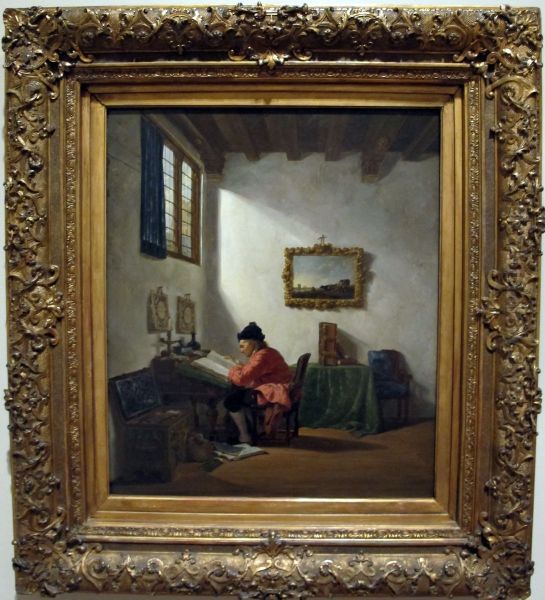 Man at a Desk - view 1