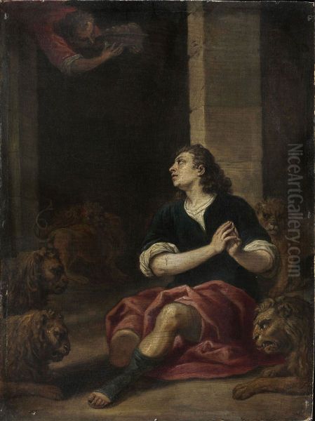 Daniel in the Lion's Den - view 1