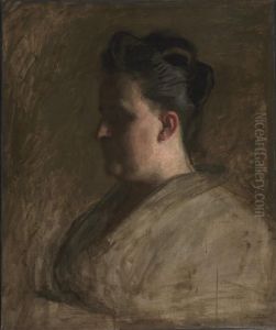 Portrait of Blanche Hurlburt by Thomas Cowperthwait Eakins