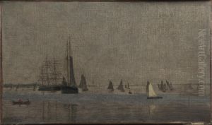 Ships and Sailboats on the Delaware