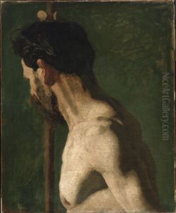 Study of a Nude Man (The Strong Man) by Thomas Cowperthwait Eakins