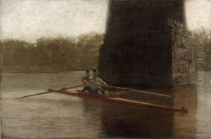 The Pair-Oared Shell by Thomas Cowperthwait Eakins