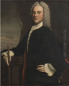 Portrait of Dr. Phineas Bond (1717-1773) by Robert Feke