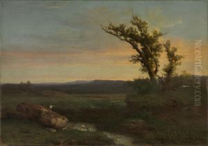 Twilight on the Campagna by George Inness