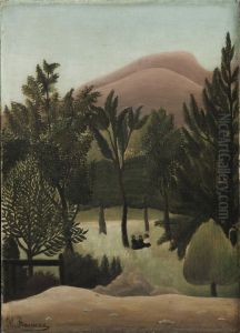 Landscape by Henri Julien Rousseau
