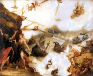 The unleashing of the winds by Hans Von Aachen