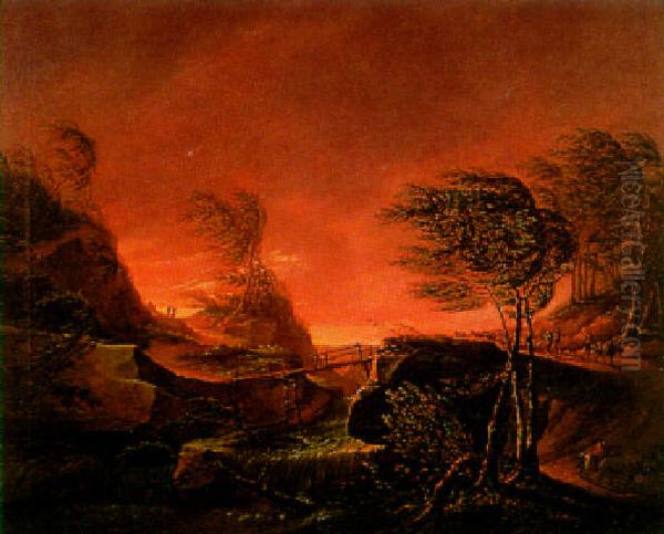 Approaching thunderstorm - view 1