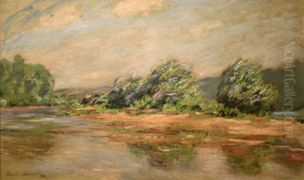 The Seine at Port-Villez (A Gust of Wind) - view 1
