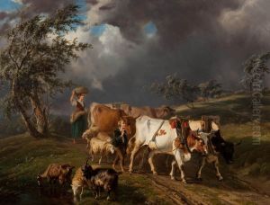 Homeward before the Storm by unknown