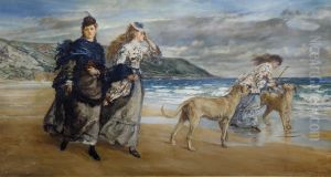 The morning walk. by Walter Duncan