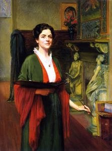 Self-Portrait by Margaret Lesley Bush-Brown