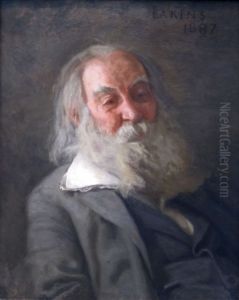 Portrait ofWalt Whitman by Thomas Cowperthwait Eakins