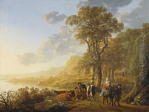The Flight into Egypt - view 1