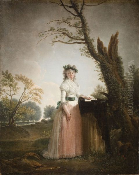 Portrait of Eleonora Chigi, Princess of Teano - view 1