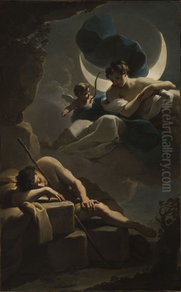 Selene and Endymion - view 1