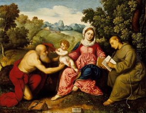 Madonna col Bambino ei santi Girolamo e Francesco